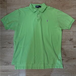 Polo by Ralph Lauren Men's Lime Polo Shirt